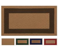 SERDECO DECORACION. Paillasson Naturel en Noix de Coco. Premium avec Bord antidérapant pour Une Utilisation intérieure et extérieure (Brun, 33 X 60 cm. 17 mm)