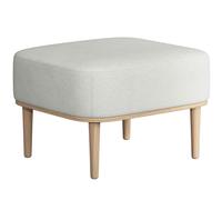 Novoform Pouf Ottoman Serena – chêne naturel – Gris fantôme