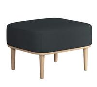 Serena Pouf Ottoman chêne naturel novoform Gris fantôme - 5710435932016