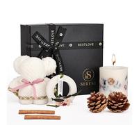 SERENE Cadeau Fete des Meres - Fete des Meres | Bougie Parfumée | Bougie Parfumées | Coffret Bougie | Cadeau Pour Saint Valentin | Bougie Decorative | Cadeaux Anniversaire Femme