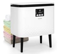 SereneLife Chauffe-Serviettes 20L Wi-Fi Grande Capacité - Panier pour Serviettes Couvertures Peignoirs, Contrôle Application Mobile, Température Ajustable 90-140°F, Économe en Énergie