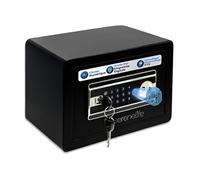 SereneLife Coffre-Fort pour Maison | Accès Electronique par Empreinte Digitale, Coffre à Argent pour Maison et Bureau, Clavier Tactile & Serrure,