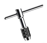 Serenophile Clé taraud à cliquet avec poignée en T en acier au carbone, outils de filetage manuel pour écrous M3-M6 M5-M8 (M5-M8)