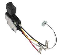 Serenophile Commutateur, pièce de rechange, gâchette, accessoire pour outil électrique, pour visseuse à percussion Makita DTD152, 632F26-6 6507529, construction métallique, 1 pièce