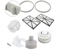 Serenophile Ensemble poulie et courroie pour hayward pour Tiger pour Shark Robot nettoyeur de piscine, compatible avec RC9990GR RC9955GR RC9950, kit de pièces de rechange