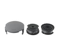 Serenophile Kit de cache-bobine, 1 capuchon gris F016F05320, 2 bobines F016800569 pour Bosch Easy Grass Cut 18-230 18-260 de rechange