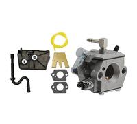 Serenophile Kit de carburateur, pièces de tronçonneuse, filtre à air pour Stihl 028 028AV, remplace WT-16B 1118 120 0600, joint en acier, outil inclus