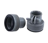 Serenophile Kit de conversion, pompe à sable, adaptateurs de tuyau pour Summer Wave SFX1000 SFX1500, Intex 10722 25009, plastique résistant aux intempéries, facile à installer, kit complet avec ruban