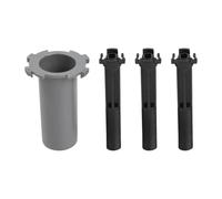 Serenophile Kit de rallonge de douche compatible avec Grohe 14048000 pour Grohtherm SmartControl Extension de 2,5 cm en laiton pour rénovation de salle de bain