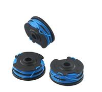 Serenophile Lot de 3 bobines de fil de rechange pour débroussailleuse Wolf GT840 GT850, F10 2013+, double bobine, 2 x 5 m, fil de 0,6 mm