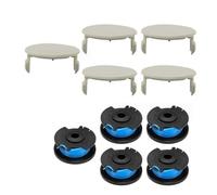 Serenophile Lot de 5 bobines de rechange et capuchon pour débroussailleuse Ryobi - Compatible avec OLT1831S, RLT1830H13, OLT1831, RLT183113, OLT1825, RAC124