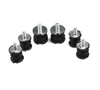 Serenophile Lot de 6 amortisseurs d'isolation, amortisseurs de vibrations, support anti-vibration, œillet en caoutchouc pour tronçonneuse Jonsered 268 272 61 625 630 670