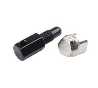 Serenophile Outil de démontage d'embrayage, kit d'arrêt de piston pour Husqvarna 445 450 455 460, extracteur à 2 chaussures, serrure moteur 14 mm, kit d'entretien pour tronçonneuse