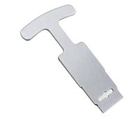 Serenophile Outil de retrait de jet de piscine e siège de buse, pour raccords de retour Hayward Hydrostream de 3,8 cm e démontage en acier inoxydable 304, poignée ergonomique, argent, 1