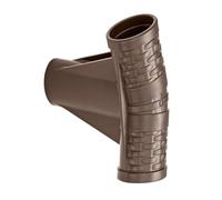 Serenophile Raccord en T pour piscine Coleman Power Steel P07240, joint de rechange en plastique marron, 1 pièce