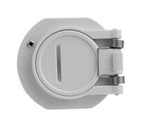 Serenophile Ventouse de piscine, connecteur de vide, raccord de tuyau, pour Hayward W400BWHP, Zodiac Navigator, filetage femelle de 3,8 cm, support mural de sécurité en PVC blanc