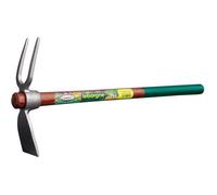 Serfouette - LEBORGNE - Modèle 22 cm - Manche en bois 50 cm - Outil de jardinage - Emmanchement à oeil rond
