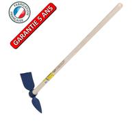 Serfouette - Outils PERRIN - 26 cm - Manche 1,30 m - Forgée - Fabrication Française
