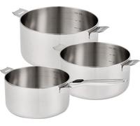 Série de 3 casseroles inox 16/18/20cm - Beka - 101210 - r'Évolution