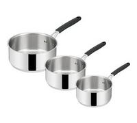Lagostina – Set de 3 casseroles Tempra Inox – acier inoxydable 16/18/20 cm