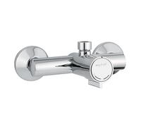 Série MINIMAL mitigeur mural de douche temporisé avec commande par bouton poussoir - Idral