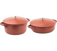Westinghouse - Série performance - Poêle à frire 28 CM + Poêle 28 CM - Rouge Rouge G