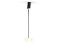 Serien Lighting Curling Suspension Tube S Pendelleuchte, verre opale, 2700K