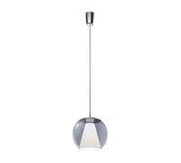 Serien Lighting Draft Suspension Tube S Pendelleuchte, verre bleu, 2700K
