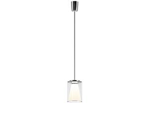 Serien Lighting Drum Suspension Tube S Pendelleuchte, verre long, 1800-3000K (dim to warm)