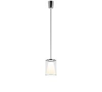 Serien Lighting Drum Suspension Tube S Pendelleuchte, verre long, 2700K