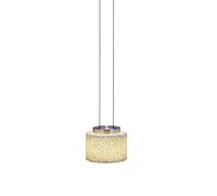 Serien Lighting Reef Suspension 1 LED Pendelleuchte, aluminium brossé