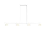 Serien Lighting Reef Suspension Pendelleuchte, 4 diffuseurs (longueur 156cm)