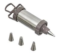 Seringue à pâtisserie - L 19,2 x l 4,5 cm - Inox