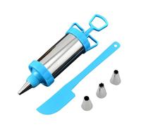 Seringue de décoration de gâteau - Acier ABS alimentaire, remplissage de cupcakes, outil d'injecteur réutilisable | Idéal pour la décoration de desserts à la crème