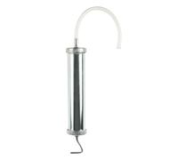 Seringue huile-petrole-gazole-fuel couvercles zinc Pressol Argenté