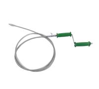 Serpent de vidange - Outil pour le nettoyage des tuyaux, déboucheur de tuyaux à manivelle, ressort d'entretien en acier zingué, nettoyeur d'évacuation flexible | Solution fiable