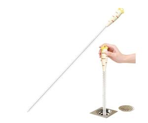 Serpent Drain Cheveux | Protection de tuyau à brosse spiralée,Serpent à cheveux de drain de douche | Pour égout, toilettes, station, école, camping-car, dortoir, appartement, maison