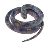 Serpent en Caoutchouc, Faux Serpent Jouet de Farce en Caoutchouc Long et | Des serpents qui semblent réels Cadeaux de fête d'Halloween, farces pour , ac Vipère tête ronde