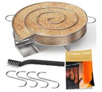 Serpentin de fumée froide - SWAPY - Forme carrée pour diffusion régulière - Kit complet avec 4 crochets