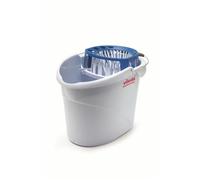 Serpillere - Lavette - Tete Balai Espagnol - Seau Avec Squeezer Gris 13l 162136 Vileda Professional