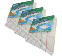 Serpillère Traditionnelle pour Nettoyage Délicat - Dimensions 50x60 cm - Lot de 3 Pièces