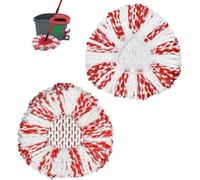 Serpillères de Rechange Microfibre - - 2 Têtes de Balai Rechange Vileda Turbo 3 en 1 EasyWring&Clean Spin Mop ENEVAOCT