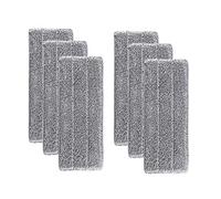 Serpillères en Microfibre pour Balai Lave-Sol Housse de Nettoyage de Rechange Vadrouille La Tête de Ménage de Vadrouille pour Balai Plat Nettoyage en Microfibre/Lingettes de Nettoyage 33x12mm Serria