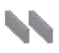 Serpillères en Microfibre pour Balai Lave-Sol Housse de Nettoyage de Rechange Vadrouille La Tête de Ménage de Vadrouille pour Balai Plat Nettoyage en Microfibre/Lingettes de Nettoyage 33x12mm Serria
