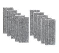 Serpillères microfibre - XVX - 10 pièces, pour balai lave-sol - Pour nettoyage sol, vadrouille