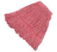 Serpillière de Remplacement en Coton Rouge, Nettoyage multi-surfaces | Accessoire de Balai pour Sols, Cuisine et Salle de Bain, Usage Domestique, Chiffon Solide