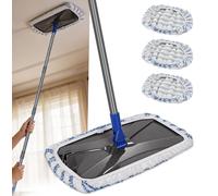 Serpillière en microfibre extra large de la marque Masthome, idéale pour le nettoyage des sols. Tête de serpillère plate de 40,6 cm
