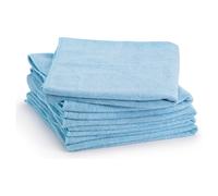 Serpillière microfibre 40 x 80 cm - Bleu - Lot de 5