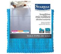Serpillière microfibre désincrustante pour sols intérieurs 70x50cm STARWAX