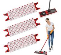 Serpillière pour Vileda UltraMax XL Balai Serpillière Recharge，Recharge Lavable et Réutilisable pour Nettoyage des Sols, 51x14cm 5PCS